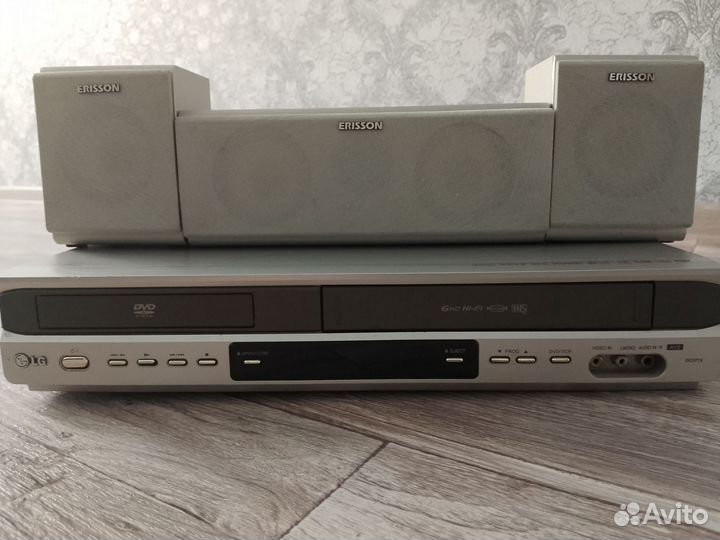 Combo DVD + VHS LG