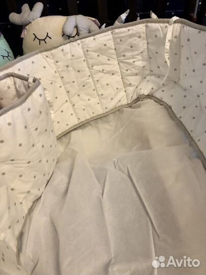 Новые бортики в кроватку IKEA