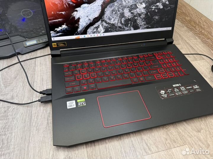 Acer Nitro 5 (17.3/i7-10th/RTX3050/16Gb/NVMe 512)