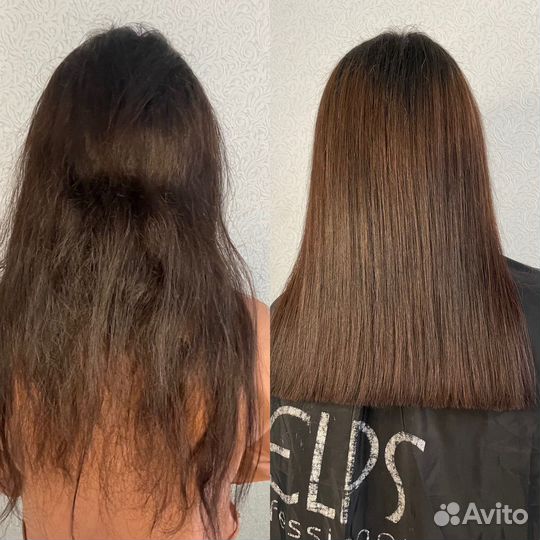 Кератин, ботокс, нанопластика волос