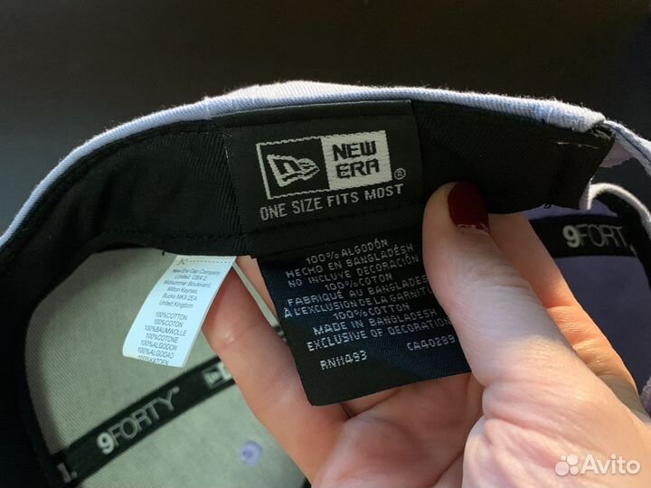 Кепка New York оригинал лавандовая