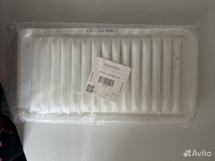 Фильтр воздушный на Geely