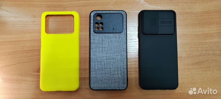 Чехлы бампера poco M4 PRO 4G новые