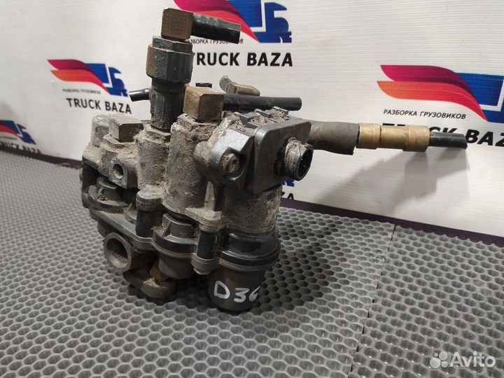 1612054 Кран защитный 4-х контурный