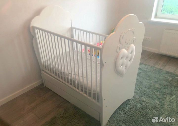 Детская кровать Nuovita Fortuna swing