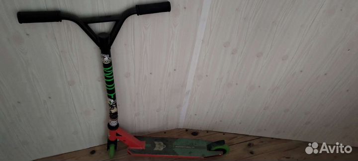 Трюковой самокат на запчасти