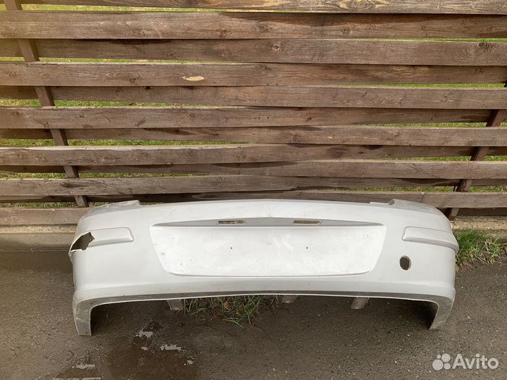 Бампер задний opel astra h седан