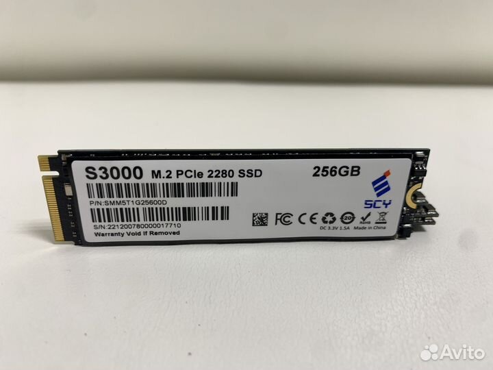 Ssd m2 nvme 256gb без пробега