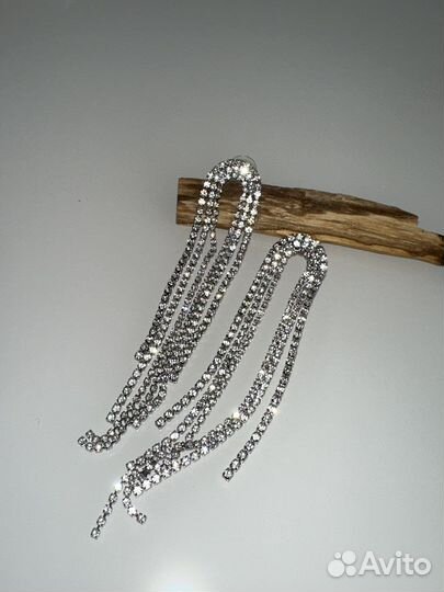 Серьги длинные