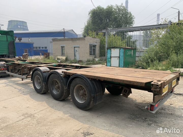 Полуприцеп трал (тяжеловоз) Тверьстроймаш 99393, 2011