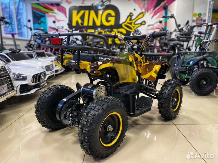 Электроквадроцикл Green Camel Гоби K21 800W 12ah N