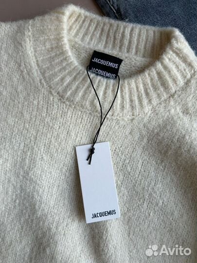 Шерстяной свитер Jacquemus женский эксклюзив