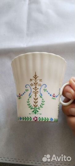 Кофейные чашки лфз костяной фарфор