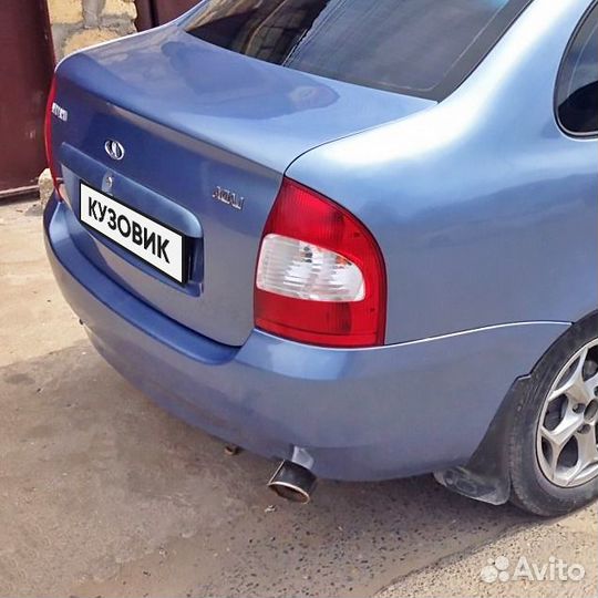 Бампер задний в цвет Лада Калина 1 ваз 1118