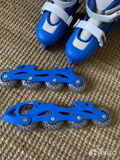 Ролики и коньки 2в 1