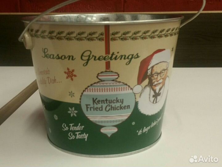 Новогоднее ведро KFC.2020