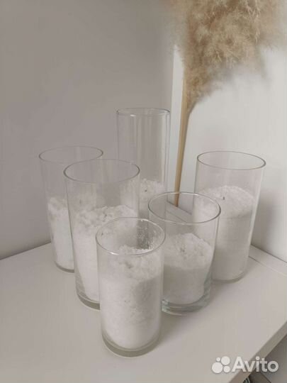 Насыпные свечи продажа 6 колб + 5 кг воска