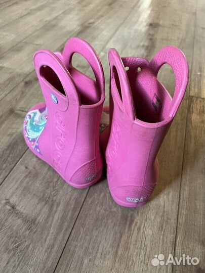 Резиновые сапоги crocs c12