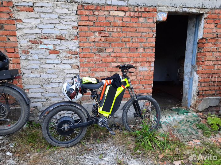 Желтый Электровелосипед