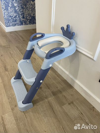 Сидушка на унитаз со ступенькой