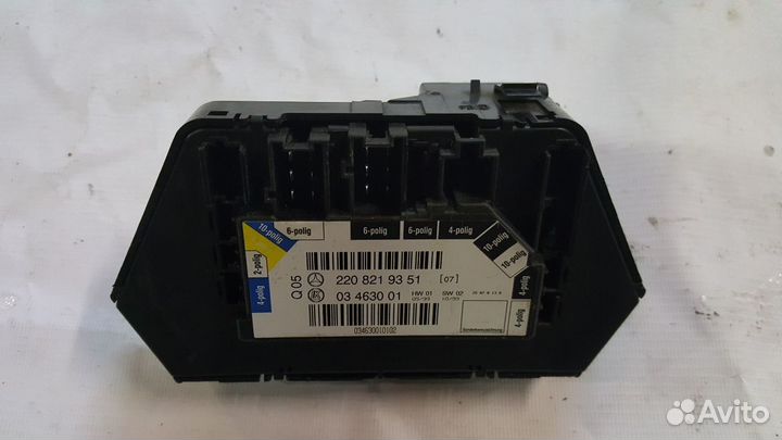 Блок двери сиденья передний левый w220 2208219351