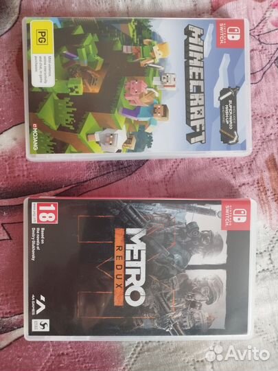 Картриджи Nintendo switch