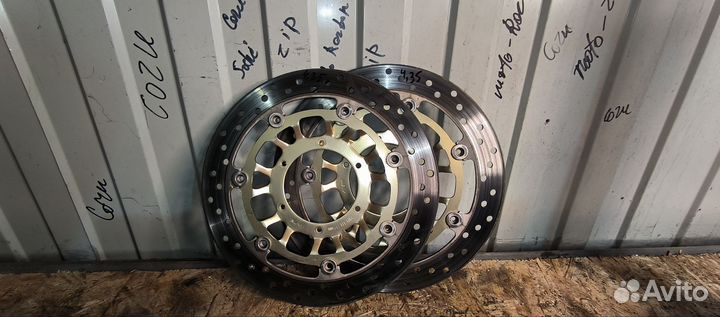 Honda cb600f hornet тормозные диски 2007-13