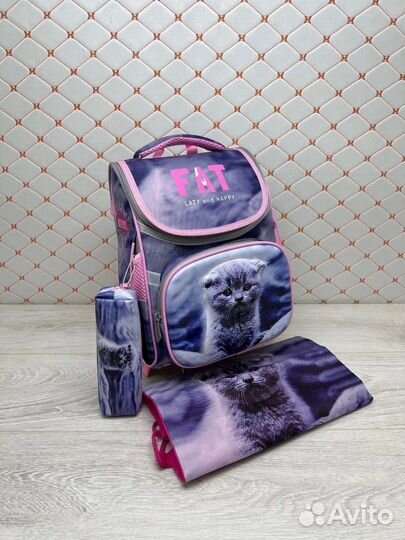 Рюкзак школьный для девочки новый ортопедический
