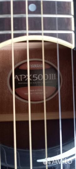 Электроакустическая Гитара Yamaha APX500 III BL