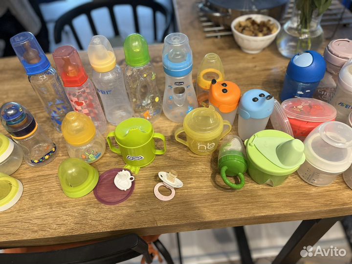 Детские поильники, бутылочки