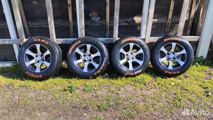 Литые диски r13 на ваз арбузы с резиной