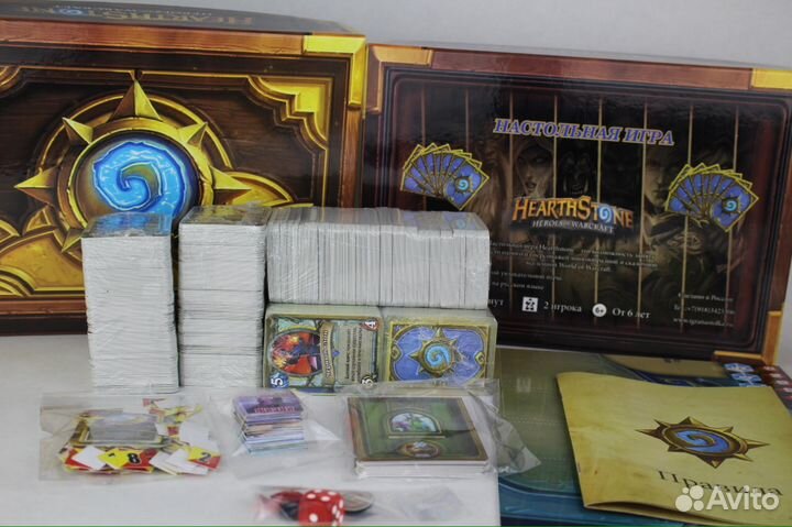 Настольная игра Hearthstone (двойной набор)