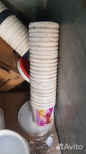 Ведро пластиковое с крышкой 10л