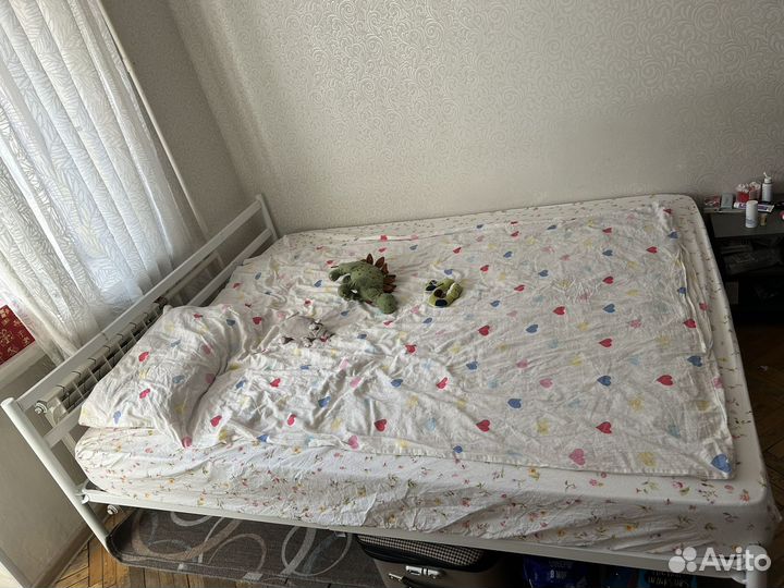 Кровать 2х спальная с матрасом ascona