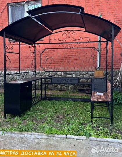 Кованый мангал