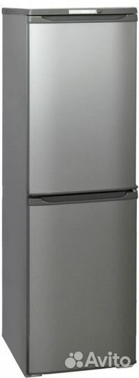 Холодильник бирюса M120 205л металлик