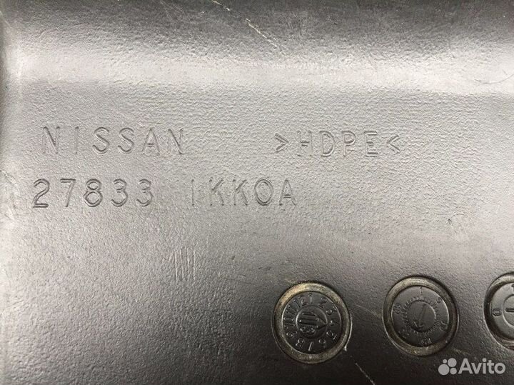 Воздуховод радиатора Nissan Juke F15 1.6T 2013