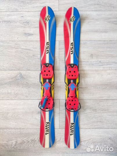 Горные лыжи сноублейды, скиборды K2 fatty USA 90