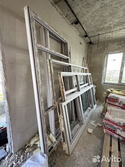 Окна пластиковые бу