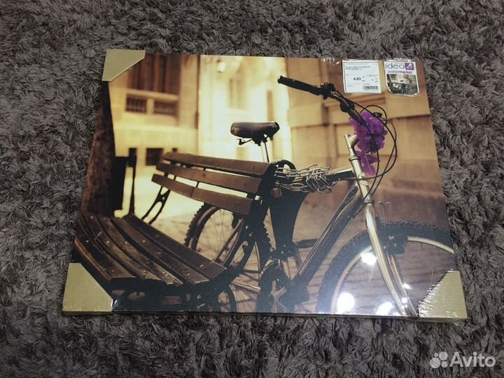 Картина (улица, велосипед)