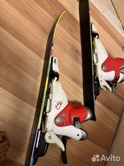 Горные лыжи детские 70 см комплект