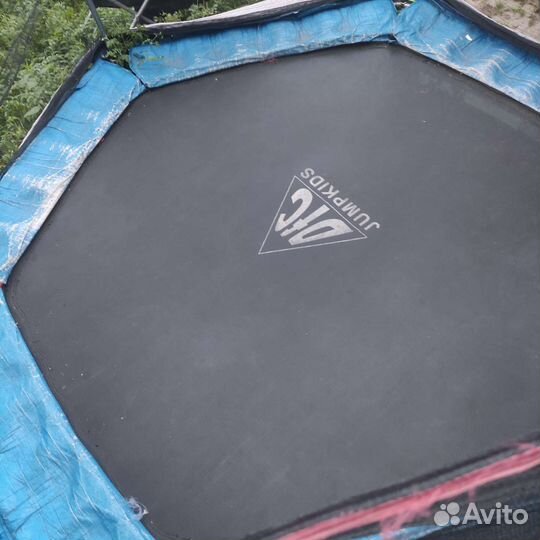 Батут с защитной сеткой