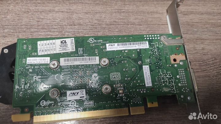 Видеокарта Nvidia Quadro 600