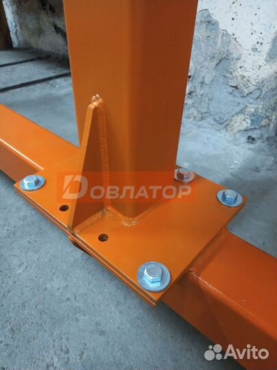 Козловой кран мпу на колесах усиленный