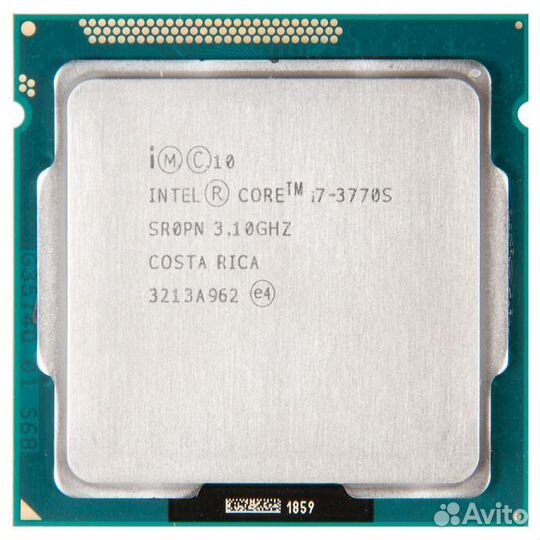 Процессор iNT I7-3770 SR0PK LGA1155 с разбора I7-3