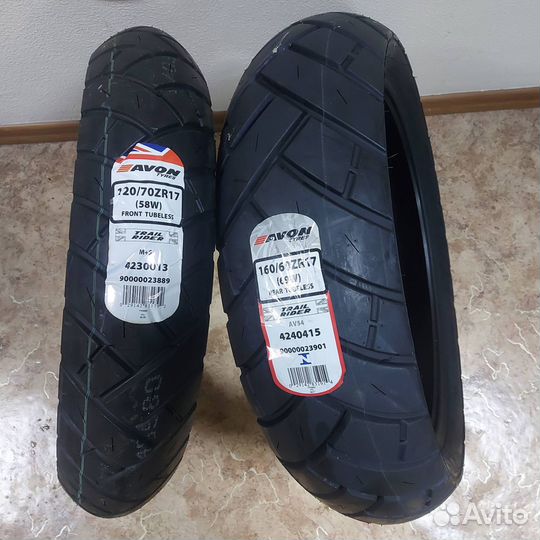 Мотошины 160 60 17 Avon Trailrider