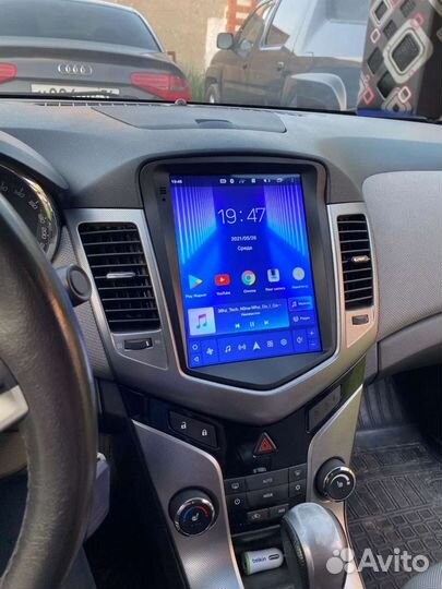 Chevrolet Cruze tesla android teyes магнитола