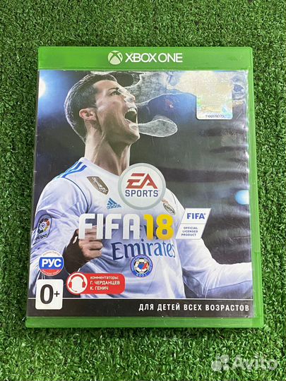 Диск xbox One FIFA 2018