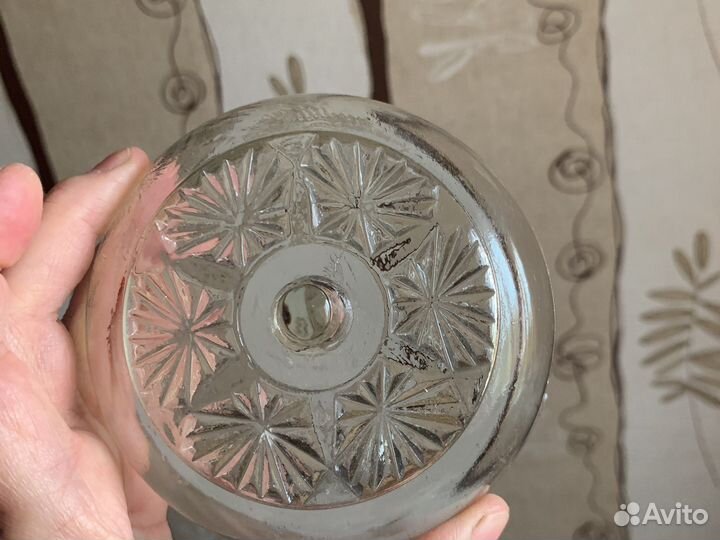 Вазочка с крышкой СССР