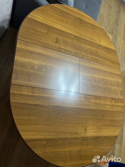 Стол из массива дуба круглый